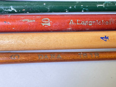 Used Lot 21 Water/Oil/Craft Paint Brushes, Grumbacher, Winsor, Delta, Langnickel