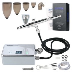 Master Airbrush Powerful Cordless Airbrushing System Kit – 20 to 36 PSI, Port…