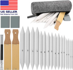22 PCS Sketch Drawing Tools, 16 Blending Stumps Set with 2 Sandpaper Pencil Shar