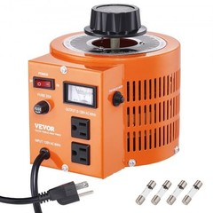 2000VA Auto Variable Voltage Transformer, 15.3 Amp, 110V Input 0-130V Output…