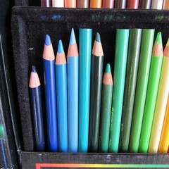 48 Color Set Prismacolor Professional Quality Soft Thick Lead Pencils 1999 USED