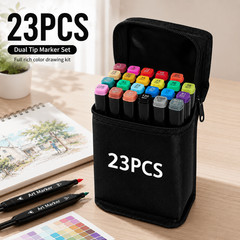 78PCS/23PCS Dual Tip Alcohol Art Marker Set
