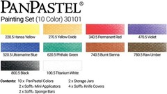 PanPastel Artist Pastels by GOLDEN, Painting Set, 10 Pack of 10,