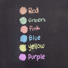 BAZIC Colored (12 Pcs) + White 1 Count (Pack of 1), Chalk/Eraser Set