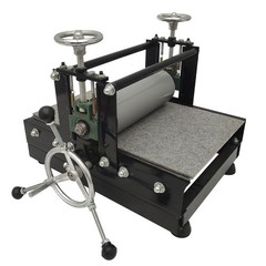 Single-Axis Intaglio Press Professional Etching Printing Machine w Feet Felt Pad
