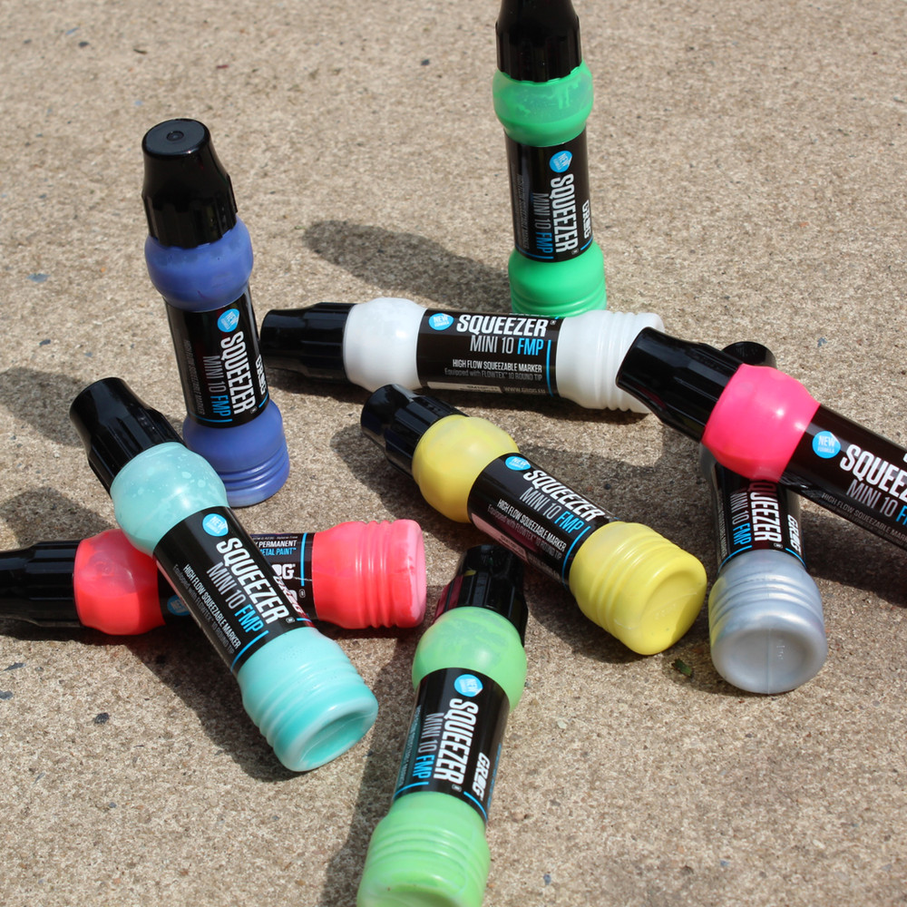 Grog Squeezer Mini 10 FMP Paint Marker Graffiti Art Writing Supplies