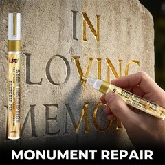 Tombstone Touch Up Pen Gravestone Repair Marker Weatherproof 20g