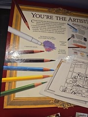 American Girl Samantha Art Studio 6 Colored Pencils Blending Tool