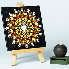 Mandala Dotting Tools Kit w Acrylic Paints & Reusable Stencils, Dot Art Supplies