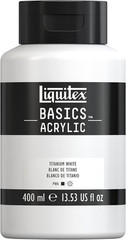 BASICS Acrylic Paint, 118Ml (4-Oz) Tube, Titanium White