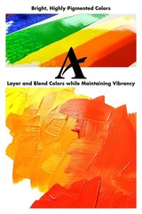 C023P200 Academy Gloss Burnt Sienna Acrylic Paint Plastic Tube 200ml 6.8 Oz