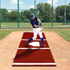 Softball Pitching Mat 10ft x 3ft Artificial Turf Indoor Outdoor Training Aid