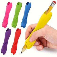 ERGONOMIC SILICONE PEN GRIP WRITING AID – COMFORTABLE NON-SLIP PENCIL HOLDER