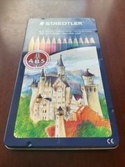 STAEDTLER 185 C12 Noris Colour Colouring Pencils – 12 Assorted Colours