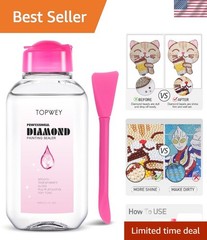 Child-Safe Diamond Painting Sealer, 125ml Waterproof Adhesive with Applicator