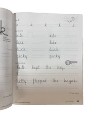 Cursive Handwriting Student Workbook, Age 8+, 3rd Grade +,Teacher’s Guide