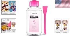 Child-Safe Diamond Painting Sealer, 125ml Waterproof Adhesive with Applicator