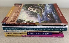Lot Of 7 Painting How To Books Oil and Acrylics