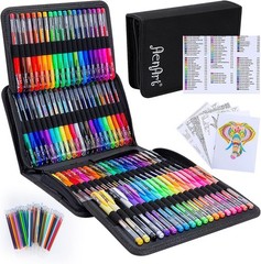 Gel Pens for Adult Coloring Books, 160 Pack 80 Count (Pack of 1), Multicolor