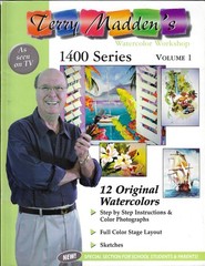 Terry Madden’s 1400 Series Volume 1 Watercolor Instructional Book