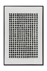 NANKAI Art Hand-painted black and white texture oil painting modern minimalis…