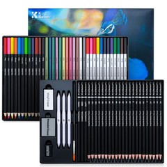70 PCS Professional Art Drawing Pencil Set Sketching Supplies Kit for Artists