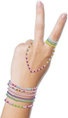 Jouet-Plus Jouetprive 100026 Decorative Beads 8 Bottles