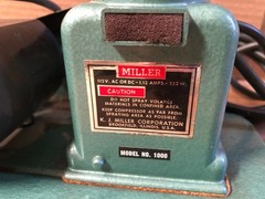 Vintage K.J Miller Model 1000 Compressor Engine