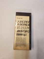 VTG SHEAFFER Calligraphy Set Black Fountain Pen 3 nibs w/Instructions Ink Is Dry