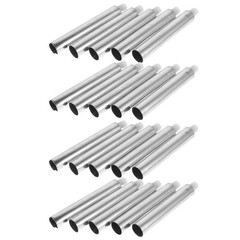 20 Pcs Aluminum Paint Tube Storage Containers Empty Painting Accessories Art