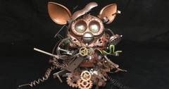 2 pounds “Steampunk Parts for Artist”- assorted smalls – clean bulk#RT6G