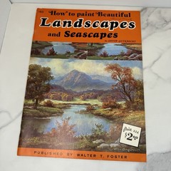 Lot Of 21 Vtg Walter T Foster Art Instruction Books Landscape Seascape Mountains