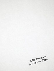 Design Ideation Watercolor Paper. Semi-Smooth. 67 Lb. Multi-Media. Loose Sheet