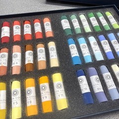 UNISON Colour Pastel Starter Set of 36 HANDMADE SOFT PASTELS