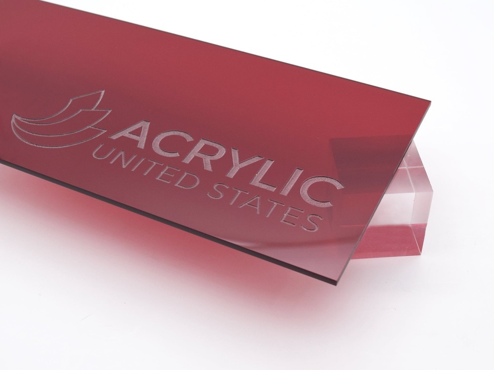 1/8″ Red Transparent #2423 Acrylic Sheet