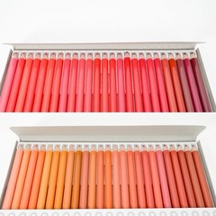 FELISSIMO 500 Colored Pencils Collection 25 x 20 Cases Set Used Japan