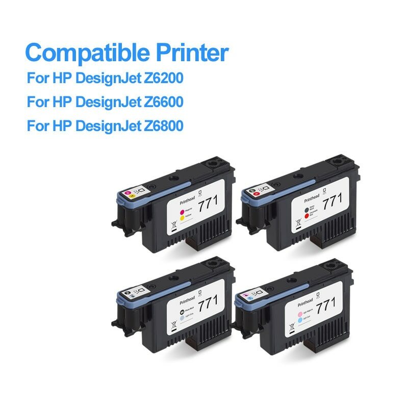 For HP 771 Printhead Print Head For HP Designjet Z6200 Z6600 Z6800 Printer