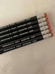 General Pencil Company Cedar Pointe Test Scoring 580 Pencils Cedar General’s