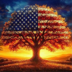 CEOVR Tree of Life Diamond Art Kits for Adults, American CM079-tree life