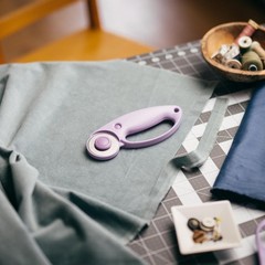 Rotary Cutter 45mm Precision Ground Steel Blade Fabric Fiskars Lilac Loop
