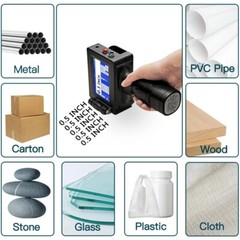 25.4mm QR Bar Batch Code Variable Date Number Hand Jet Thermal Inkjet Printer