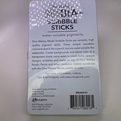 Dina Wakley Media Scribble Sticks Set 2 – 12 Water-Soluble Pigments MDA60161