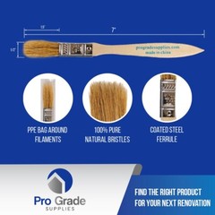 96 Pk- 1/2 inch Chip Paint Brushes for Paint, Stains,Varnishes,Glues,Gesso