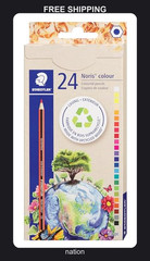 24 Pack Colored Pencils for Art and Craft Projects