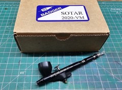 Badger Sotar 20/20-V Airbrush With Heavy Needle, Nozzle, And Pronged Regulator