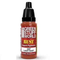Green Stuff World for Models and Miniatures Liquid Pigments: Light Rust 2287