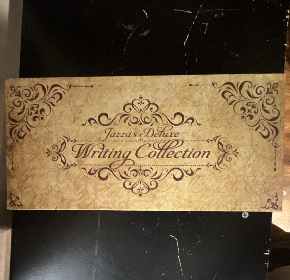 Jazza Deluxe Writing Collection Calligraphy Set w/ Pen Holder & Assorted Nibs