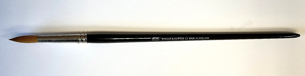 2 Winsor & Newton Series 7 Size 9 Kolinsky Sable Artist Brushes Vintage(New)