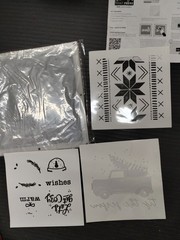 We R Memory Keepers Vinyl Print Press Kit – 2 Inks, 3 iron-on sheets, 3 frames