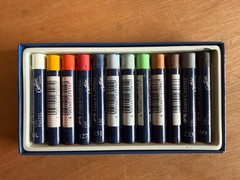 FABER CASTELL CREATIVE STUDIO PERMANENT OIL PASTELS SET OF 12**NEW**